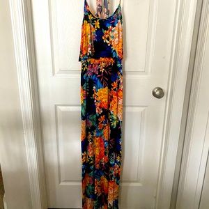 Hawaiian maxi dress